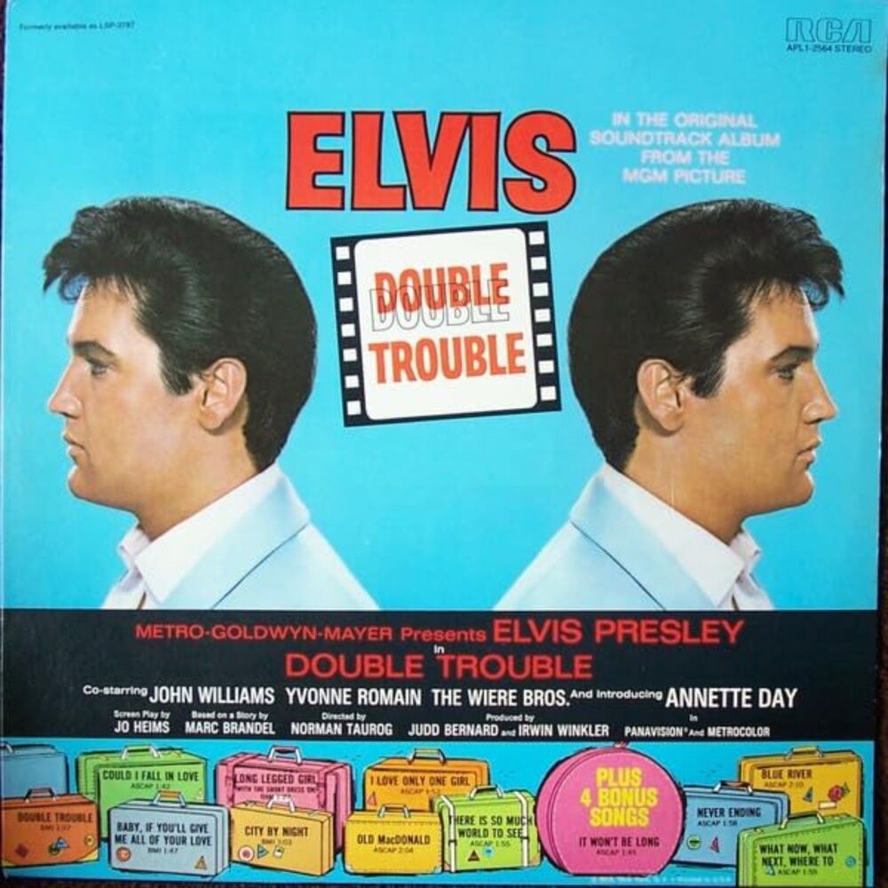 Double Trouble Elvis Presley Vinyl LP Record